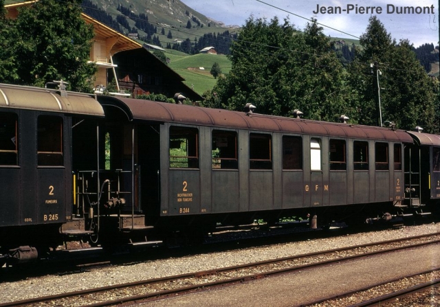 1973 - train vapeur sur le MOB
