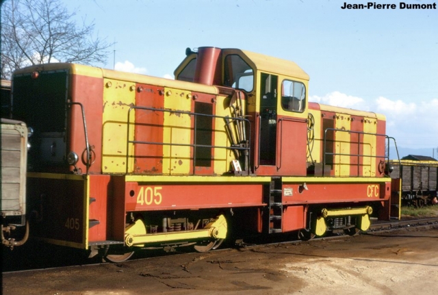1973 - locotracteur CFD 405
