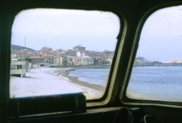 Arrivée à Calvi, 1971
